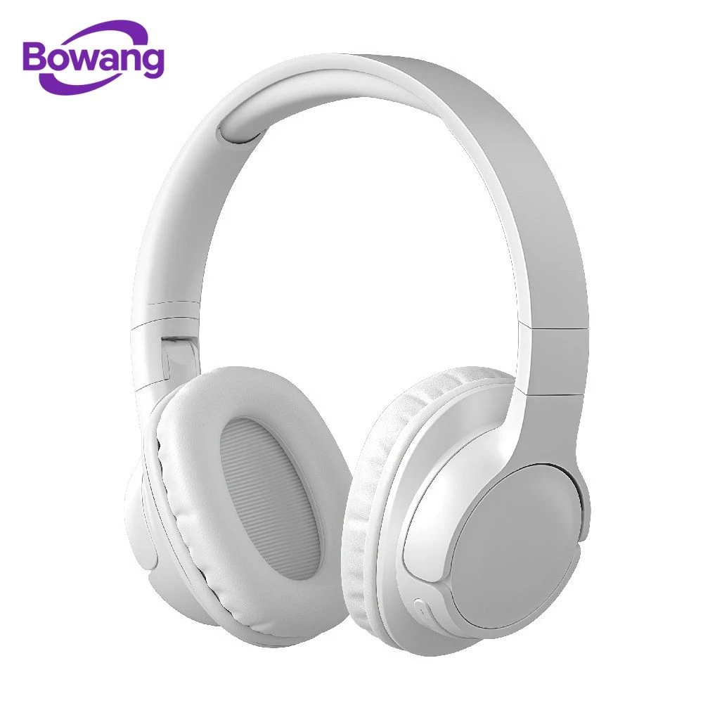 Portable Over-Ear Wireless Bluetooth Headphones Adjustable Headband Earphones for Sports