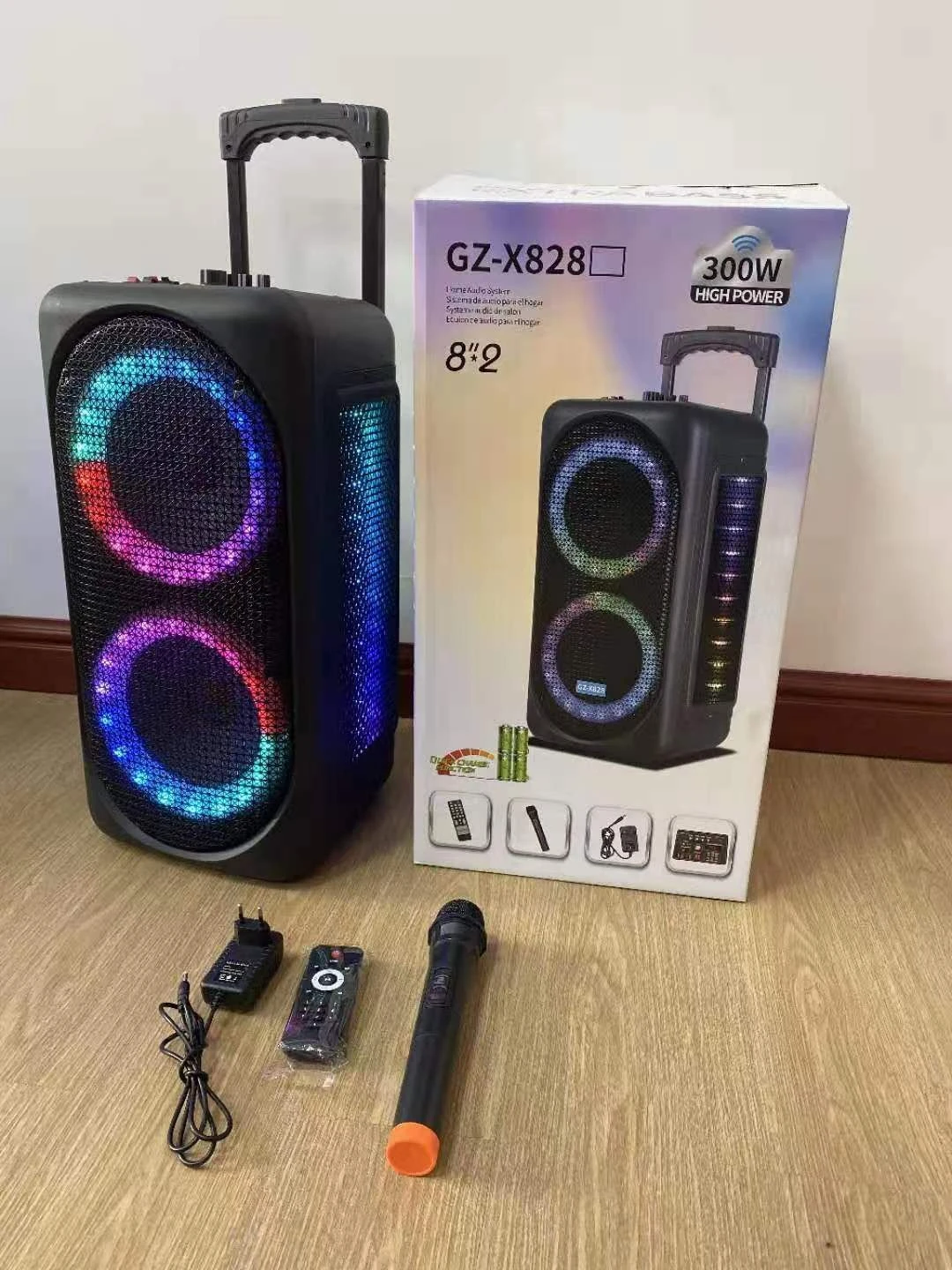Portable PA Speaker System Karaoke Machine for Christmas Party Wedding Gathering