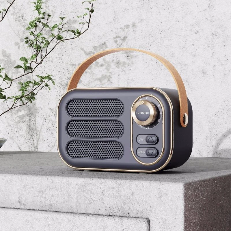 Portable Retro Mini Speaker with TF Card for Outdoor Fun