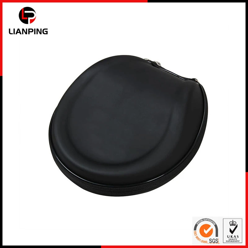 Portable Shockproof Hard EVA Case for Headphone with Zipper