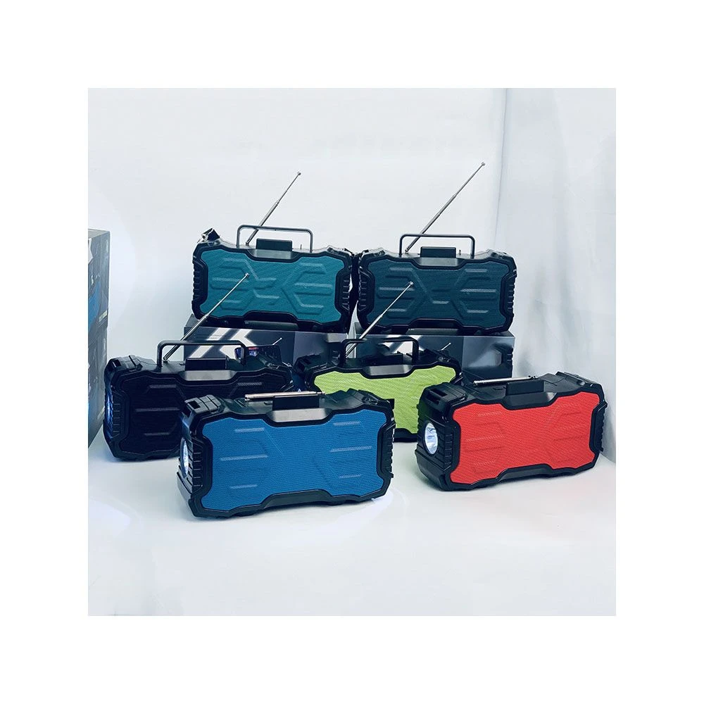 Portable Solar Bluetooth Speaker with High Bass and Card Slot