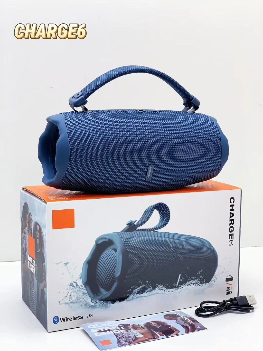 Portable Speaker Charge6 High-Quality Sound Waterproof Outdoor Wireless Bluetooth Speaker