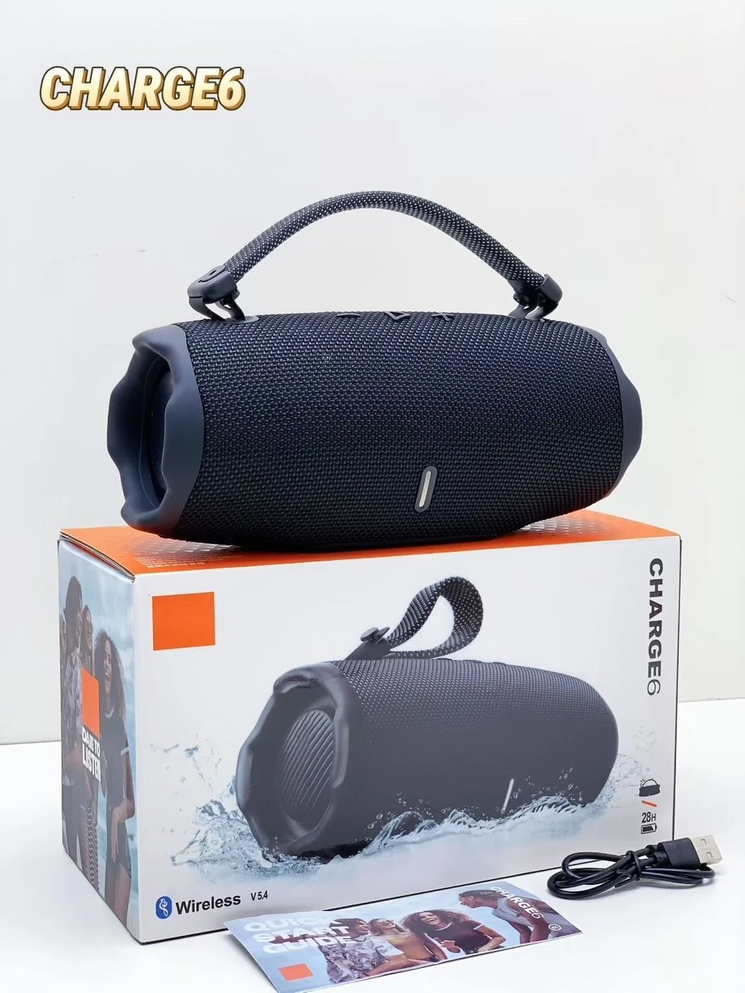 Portable Waterproof Wireless Bluetooth Speaker Stereo Bass LED Light