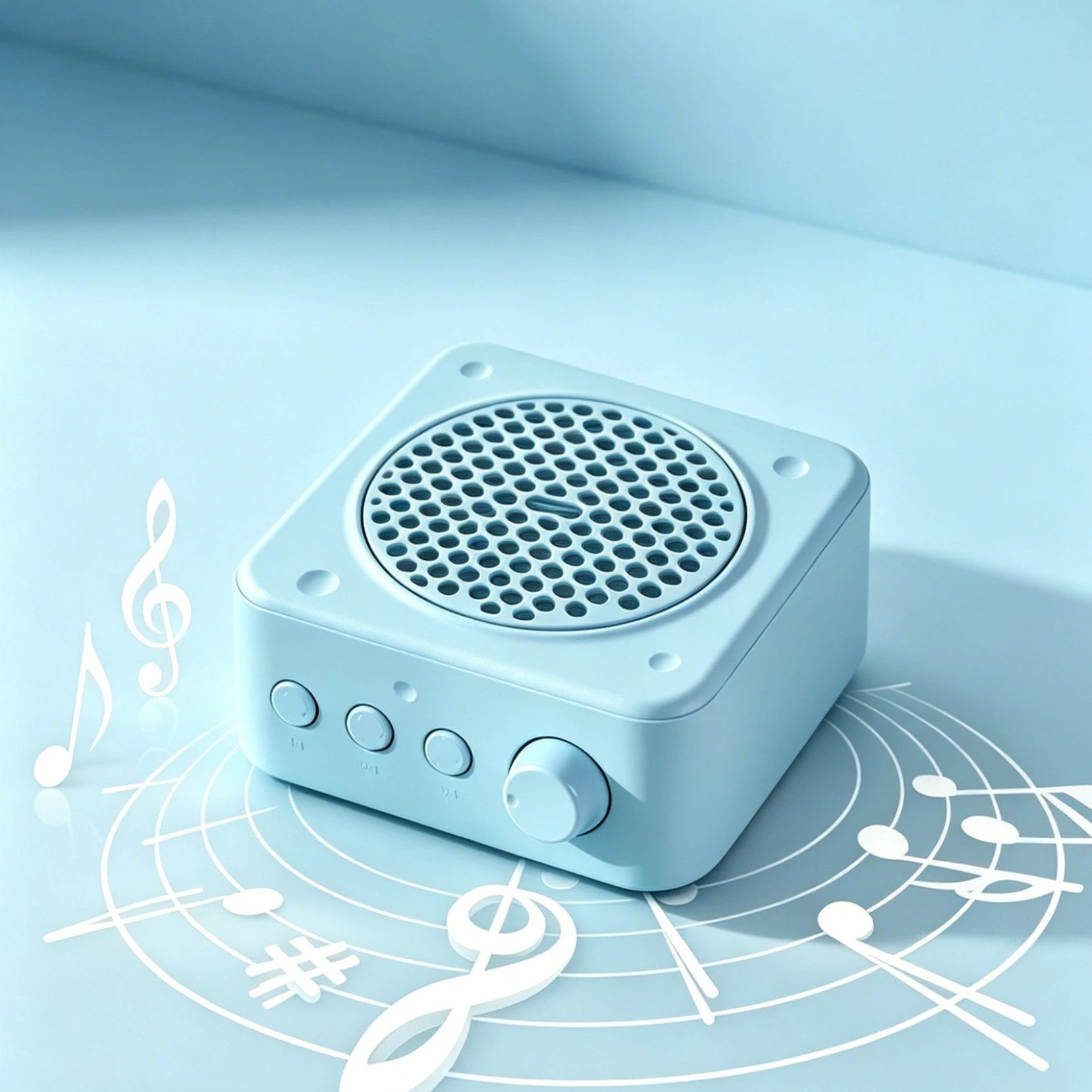 Portable White Noise Bluetooth Speaker with Fast Charging for Travel