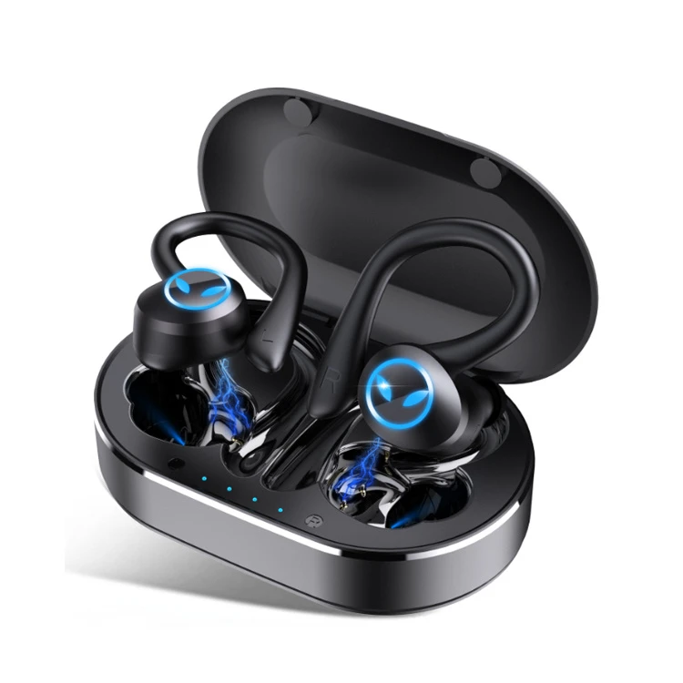 Power Q23 Q25 PRO in Ear Ear Hook Sports Earbuds HiFi True Wireless Earphones with Noise Canceling and Ipx7 Waterproof