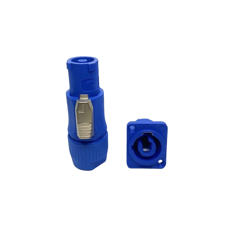 Powercon 20A Blue Output Power Audio Connector for Camcoreder