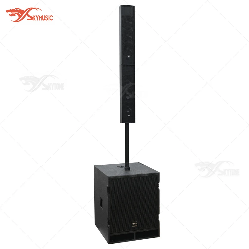 Powered DSP Column Speaker Combo Delivers Stunning Clarity for an Unforgettable Listening Experience