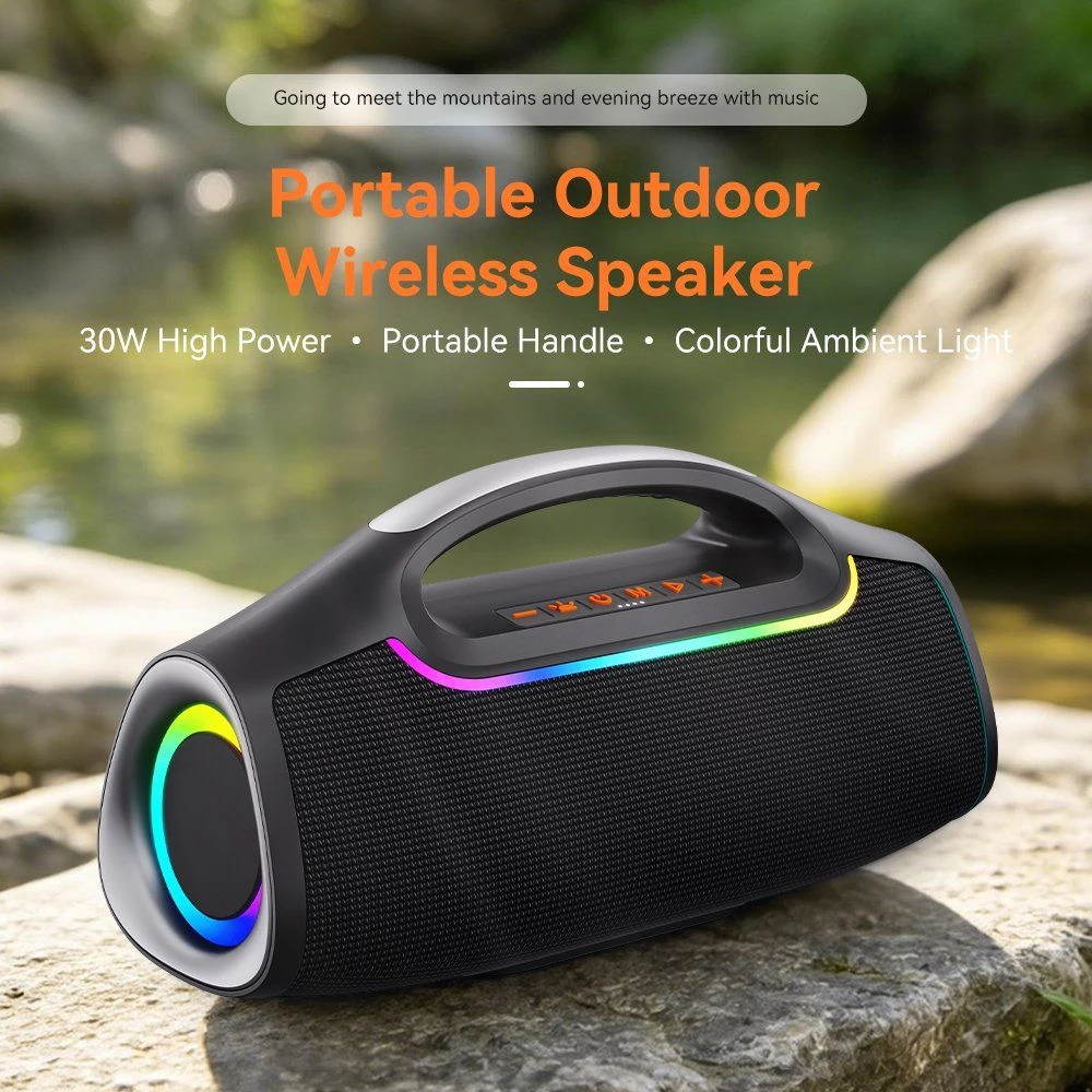 Powerful 30W X9m Portable Bluetooth Speaker with Deep Bass