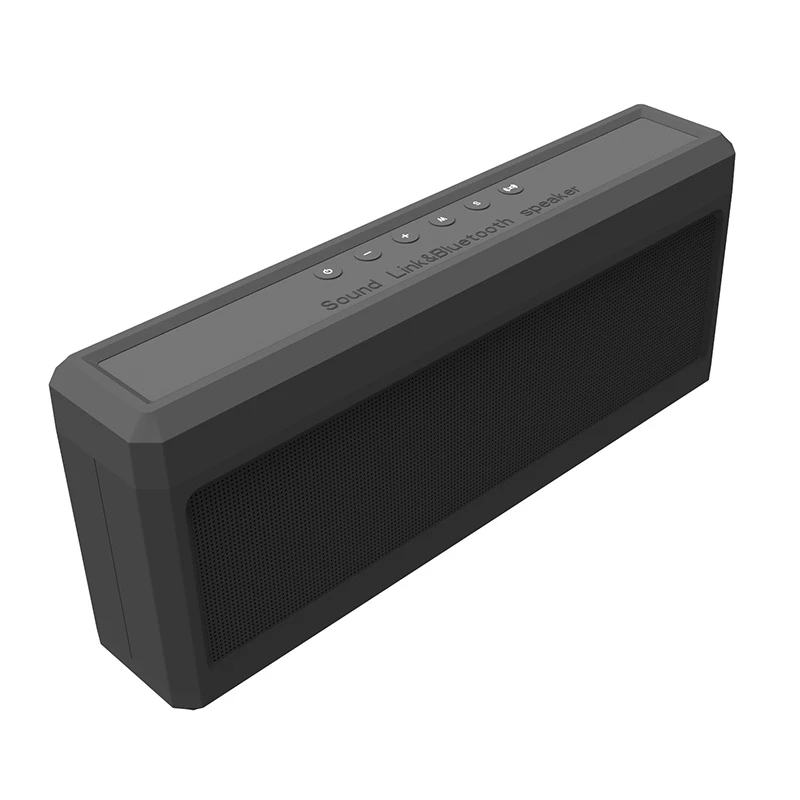 Powerful 50W Bluetooth Wireless Speaker with Elegant Wooden Design