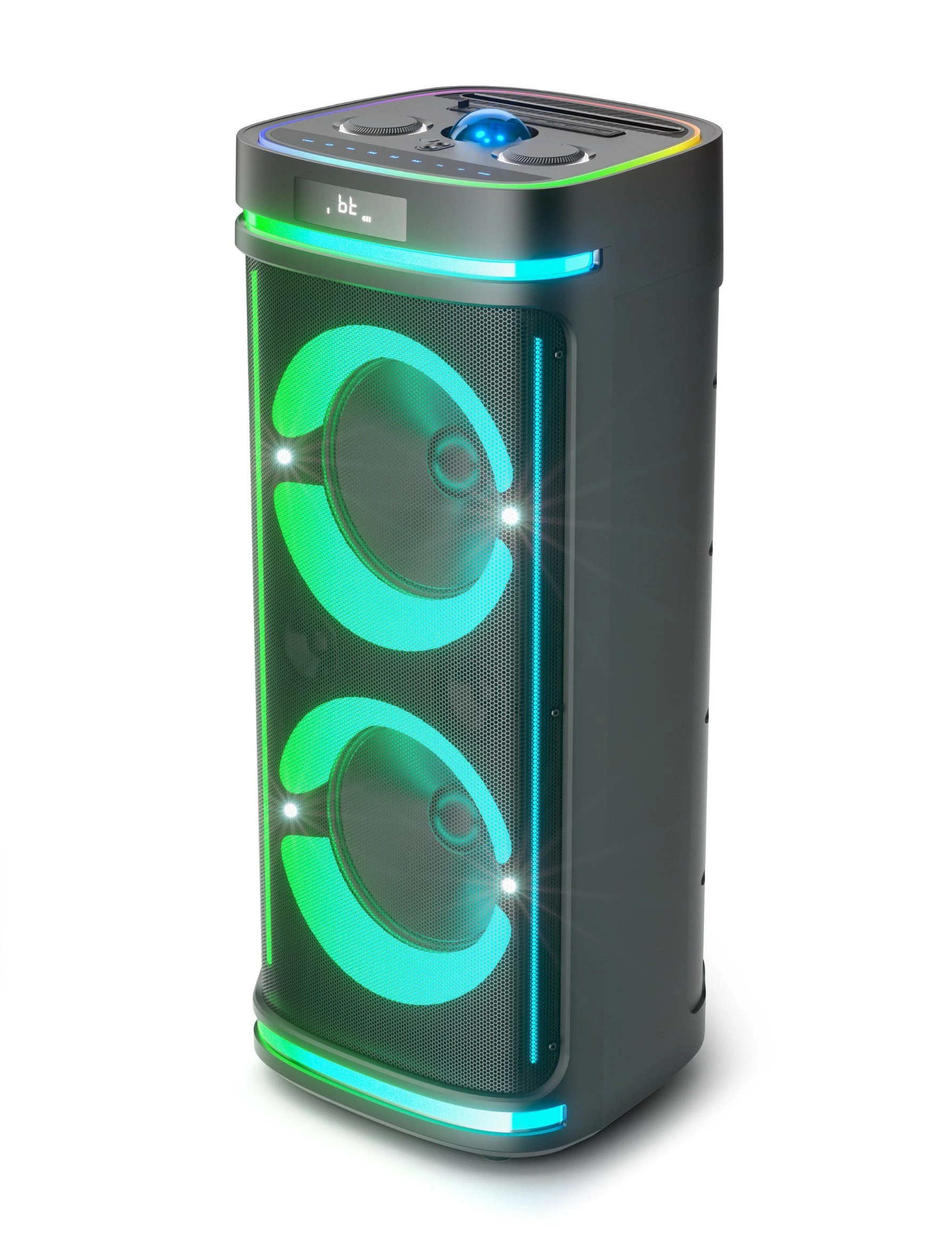 Powerful Outdoor Double 10-Inch Party Speaker with 300W Output