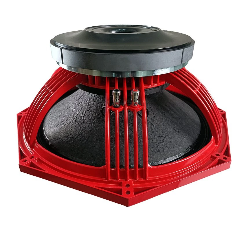 Powerful Red Color 18 Inch Low Frequency PA Woofer Speaker 18″ 280mm Magnet High Power Woofer