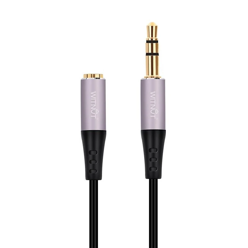 Premium 1.2m Male to Female 3.5mm Audio Extension Cable for Clear Sound
