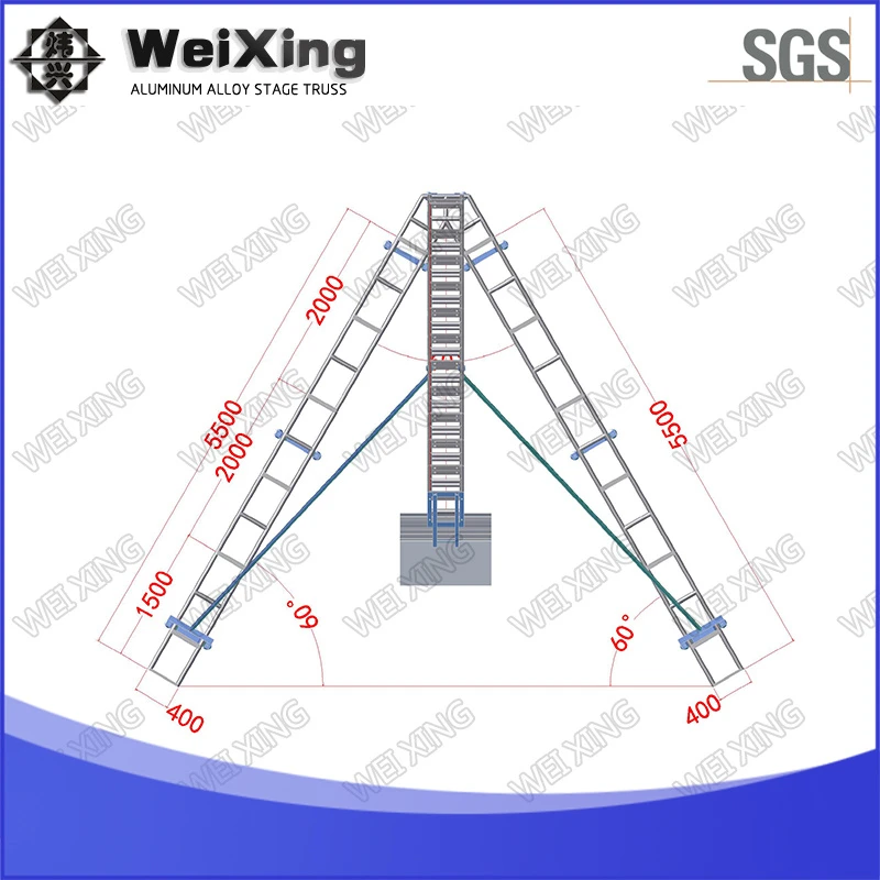 Premium 11m Square Truss for High-Quality Audio Systems