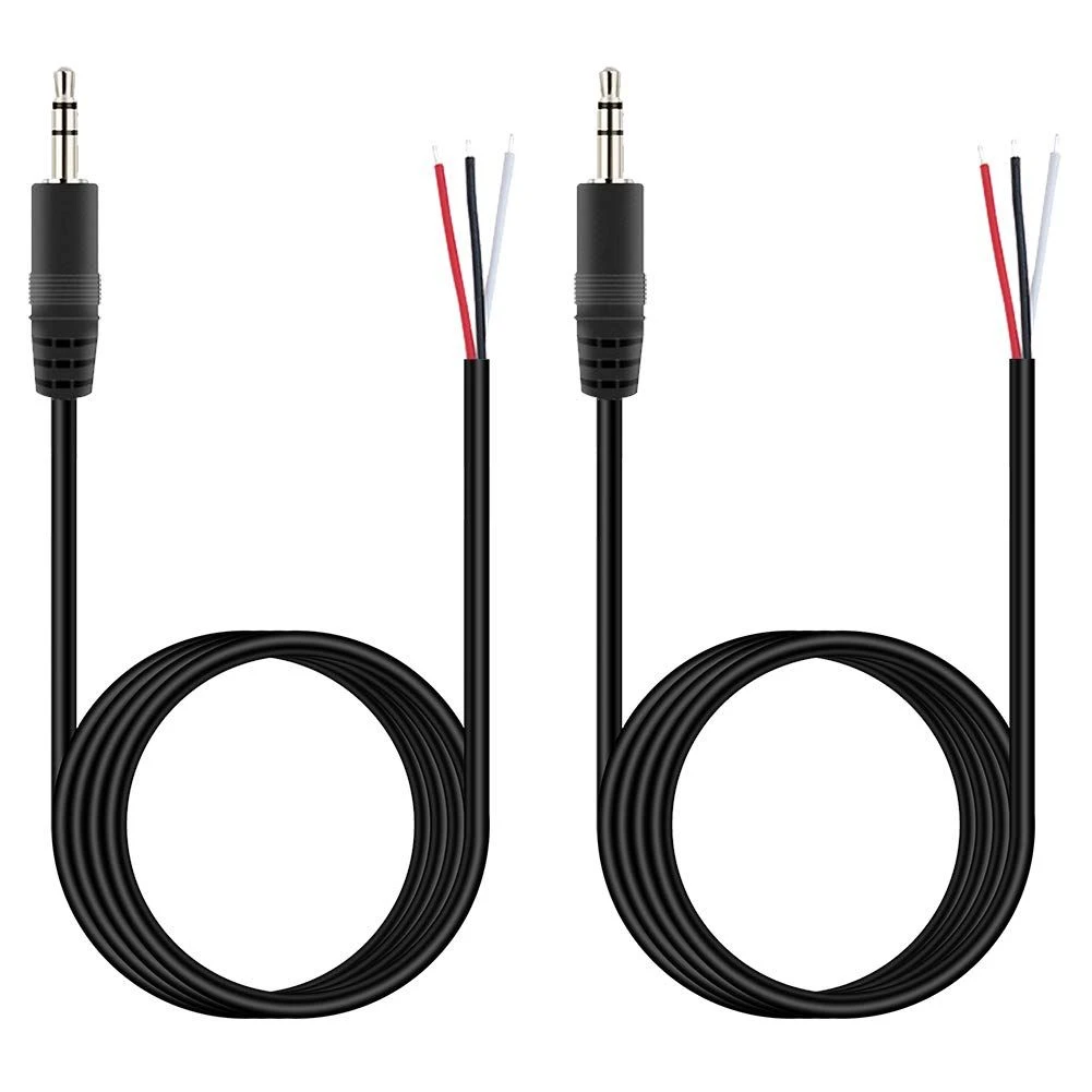 Premium 3.5mm Audio Cable Connector for Headphones and Earphones