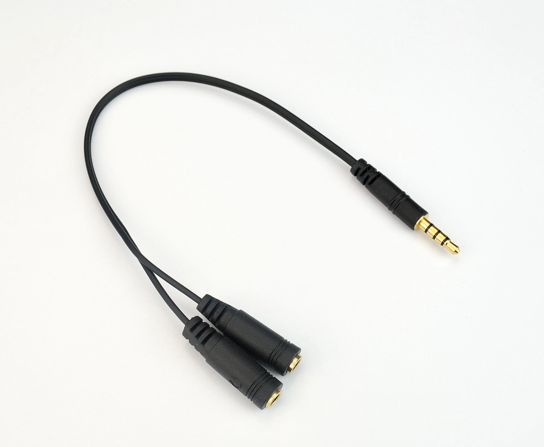 Premium 3.5mm Audio Splitter Adapter for Headphones and Microphones