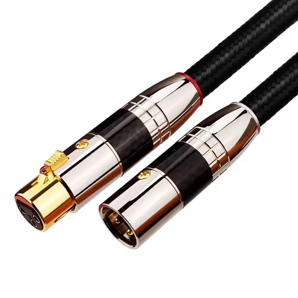 Premium 3 Pin Mic to Interface Dynamic XLR Microphone Cable Male to Female for Microphone &Speaker