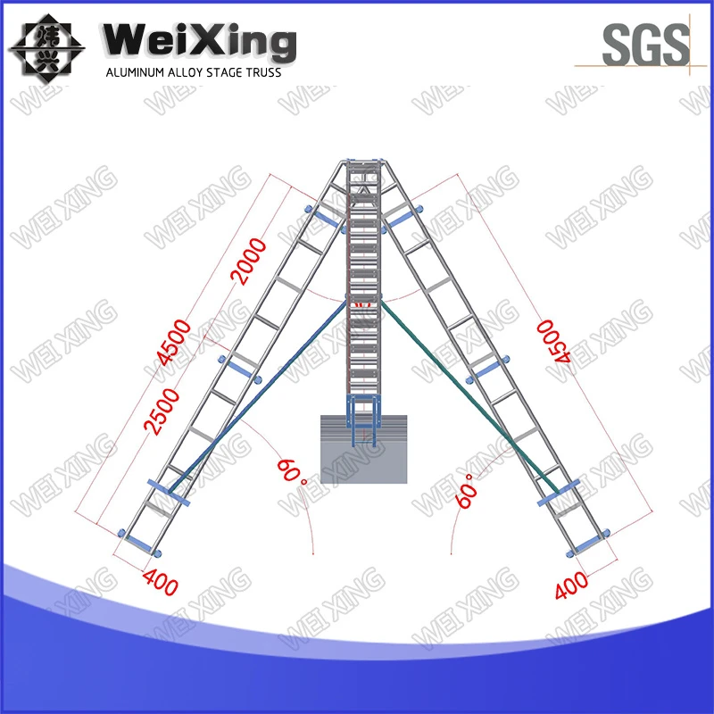 Premium 9m Adjustable Aluminum Truss for Speakers and Lighting