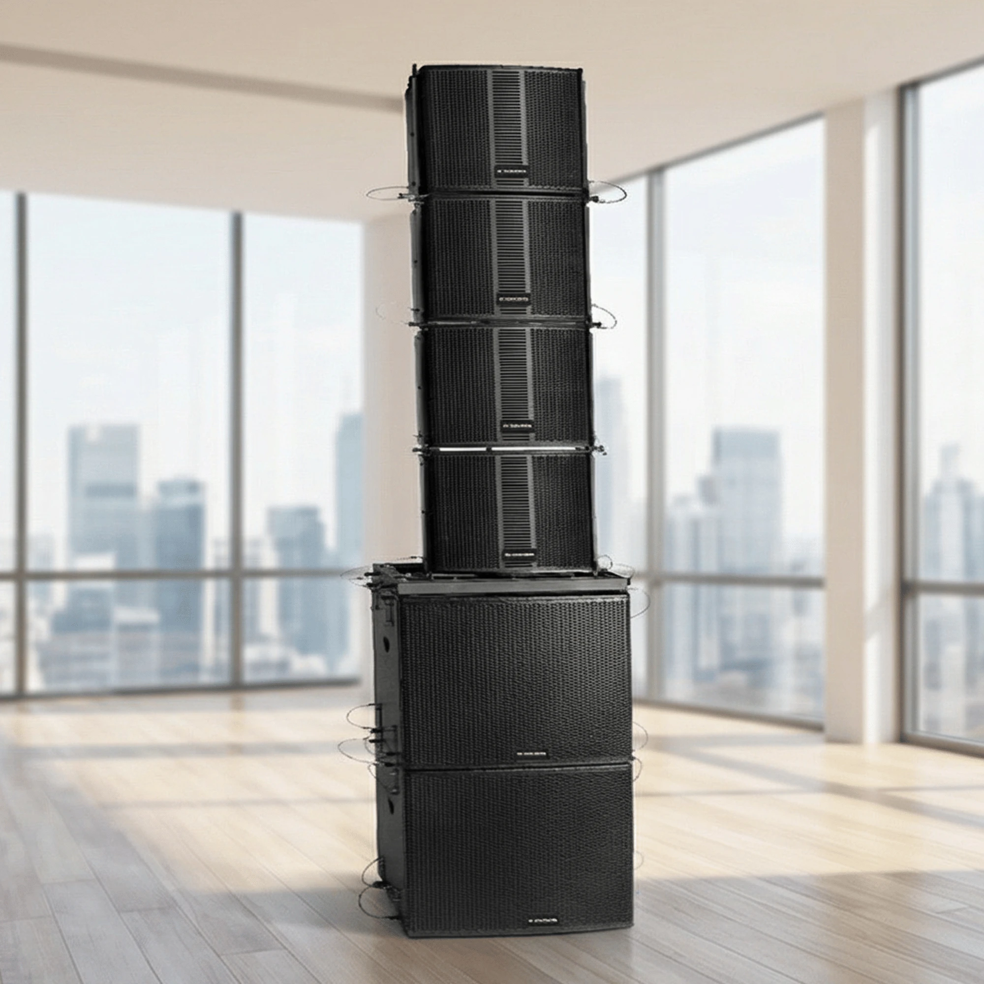 Premium Audio Speaker Mla-9704 with 99dB Sensitivity and 8 Ohms
