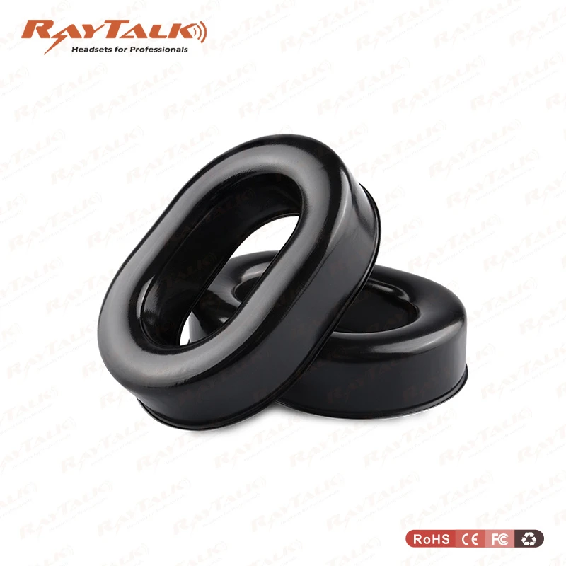 Premium Cooling Gel Replacement Ear Pads for Heavy Duty Headset – Noise Isolation
