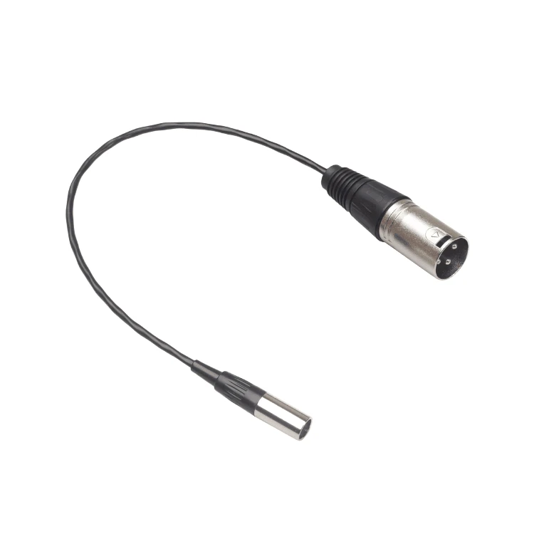 Premium Customizable 3-Pin XLR DMX Male-Male Cable for Audio
