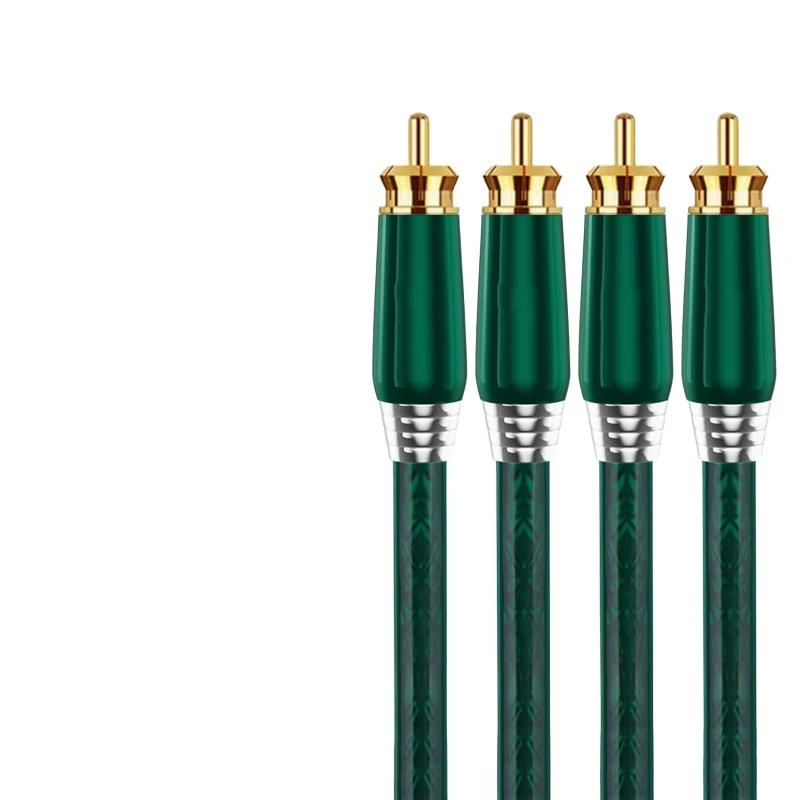 Premium RCA Phono Cable for Crystal Clear Audio Experience