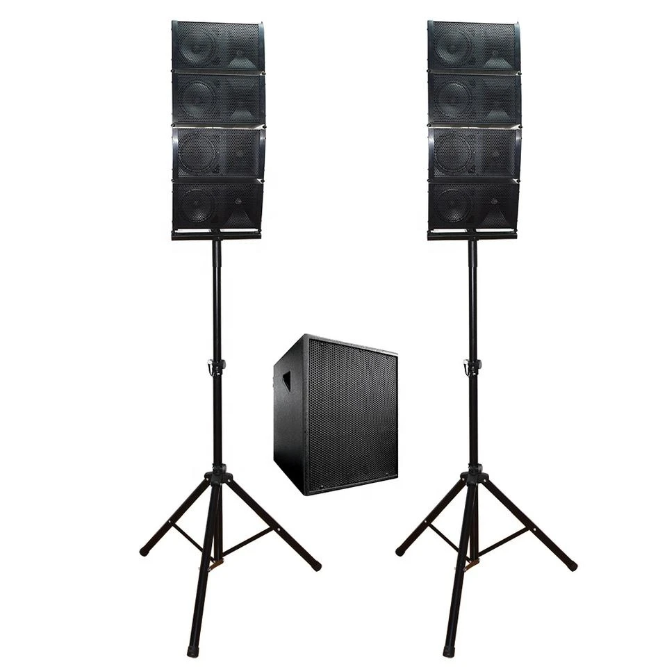 Professional 2000W 18″ Subwoofer Bt Karaoke Sets Powered 2.1 Channel Wireless PA System+Array Line Bocina Parlante Bluetooth Party Speaker Audio