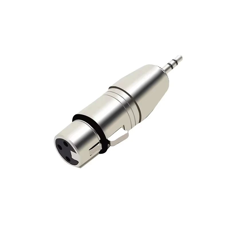 Professional 3.5mm TRS Male to XLR Female Audio Adapter Converter