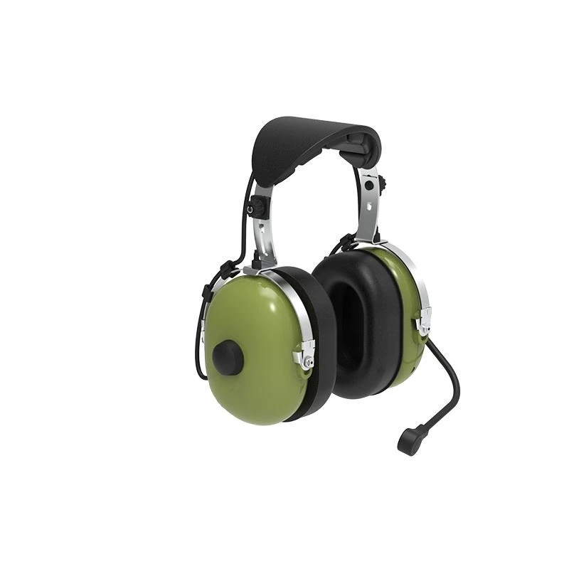 Professional AG-6 Aviation Headset Supports 8-Person Simult Talk and Unlimited Listeners