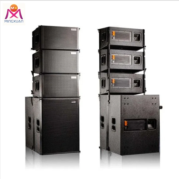 Professional Active Audio 12 Inch Subwoofer 2 Way Line Array Powered Speakers