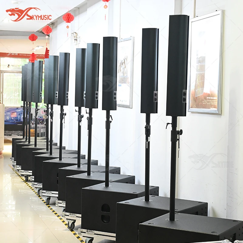Professional Active Sound Column System for Indoor, Outdoor and Multimedia Use