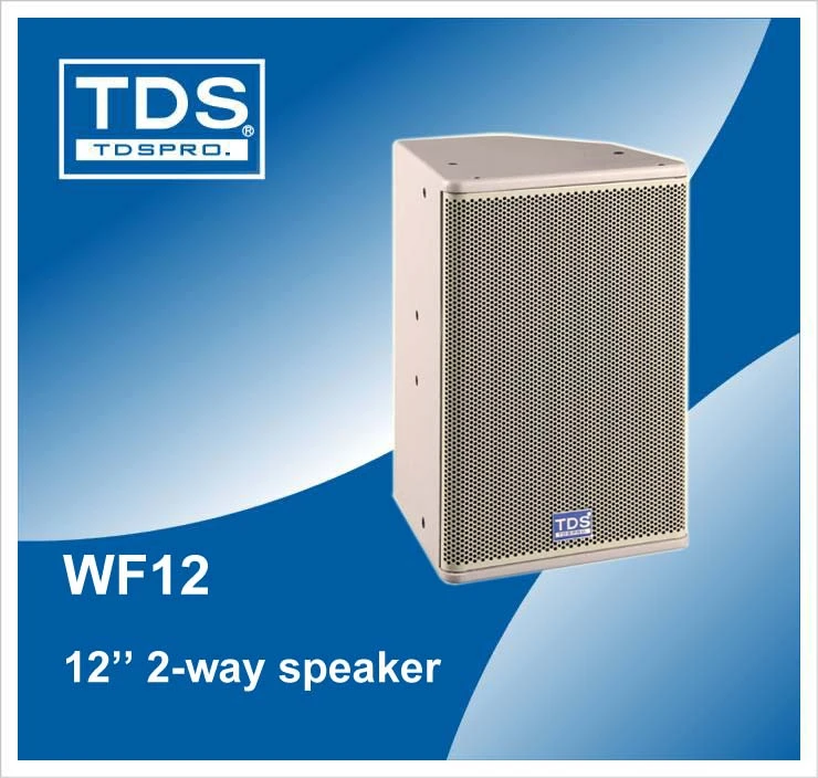 Professional Audio Club Bar Sound Equipment with Birch Plywood Cabinet White