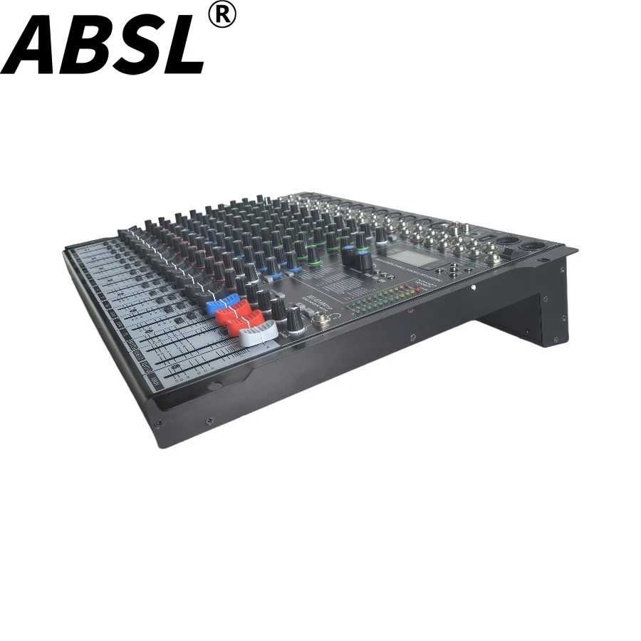 Professional Audio Mixer 14-Channel Mixing Console with 99 Represets DSP for Clubs