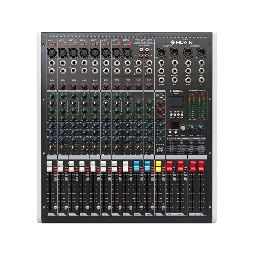 Professional Audio Mixer Stage Club Sound Processor