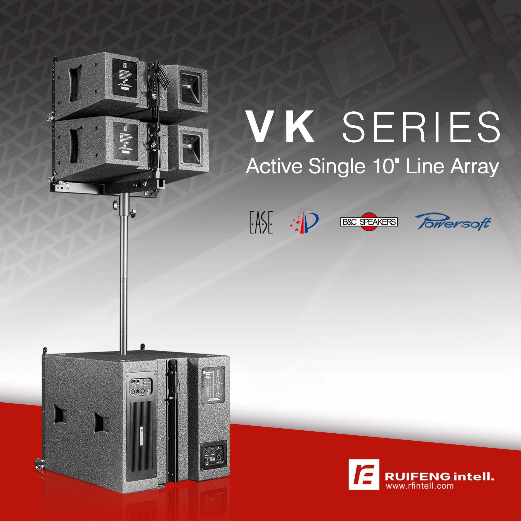 Professional Audio Speaker Active Line Array Loudspeaker Self-Powered Satellite Speaker PRO Audio System