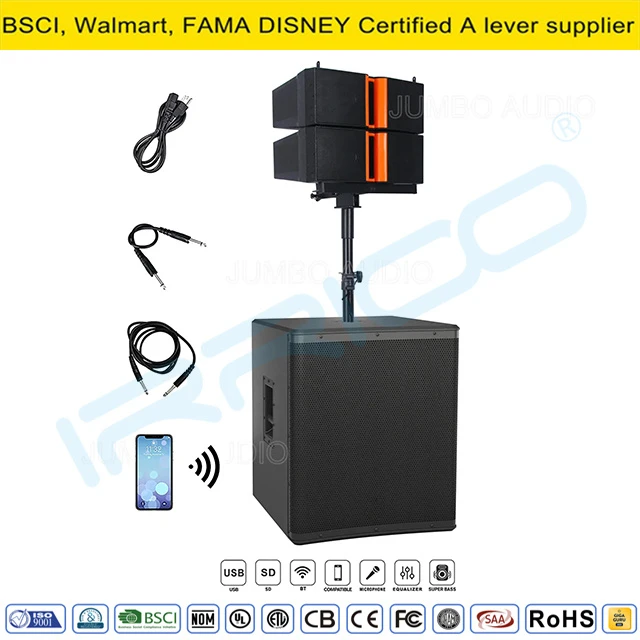 Professional Audio Stage Concert Sound System Line Array Speaker Bocina Parlant