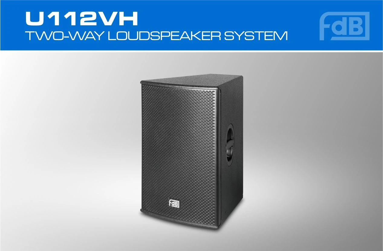 Professional Audio Studio 12 Inch Speaker for Indoor Installation