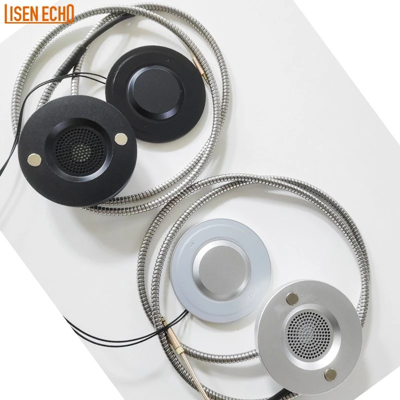 Professional Auto Play Single Cup Headsets&Magnetic Hanger with Armour Cable for Museums and Exhibitions