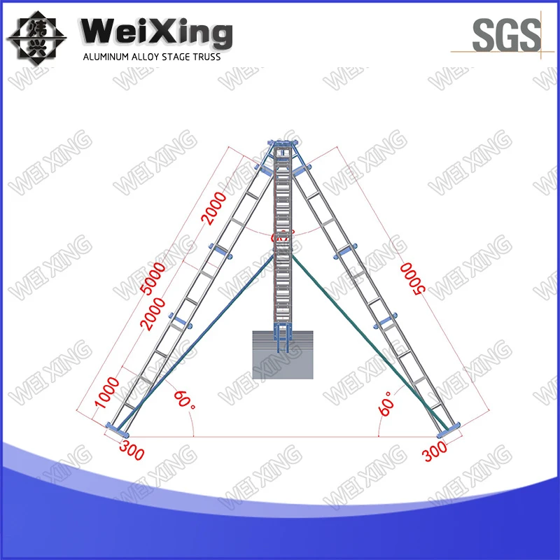 Professional DJ Line Array Speaker Stand for Events