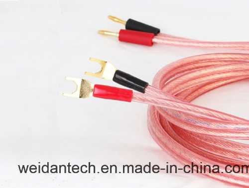 Professional Made 2 X1.5mm2 Terminated Speaker Cable