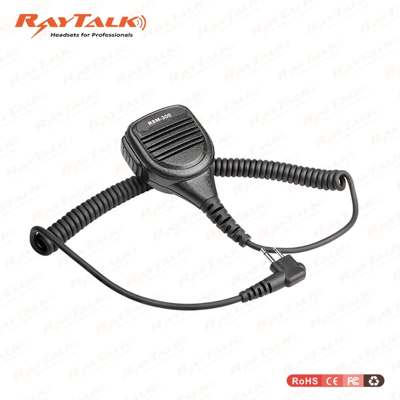 Professional Medium Duty Remote Two-Way Speaker Microphone for Handheld Walkie Talkie