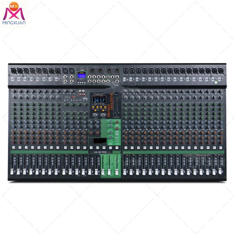 Professional Mixer Console Stage Equipment Audio Console Digital Analog Professional Mixer