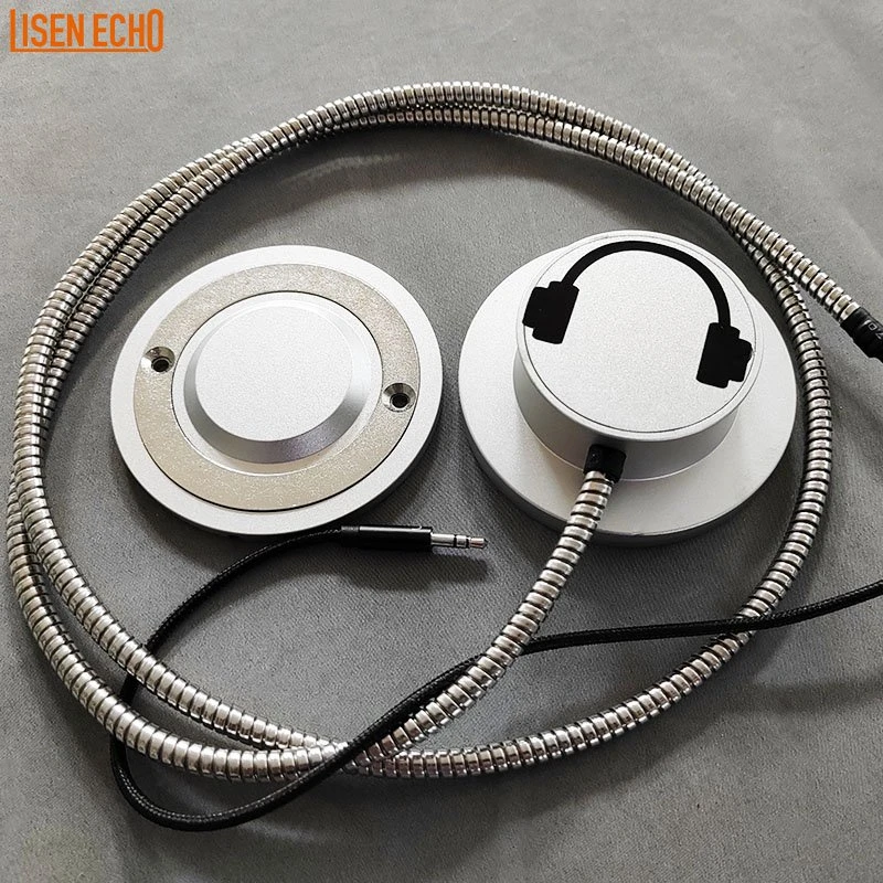 Professional One-Hand Receiver Handset Single Cup Earphones for Museum and Exhibitions