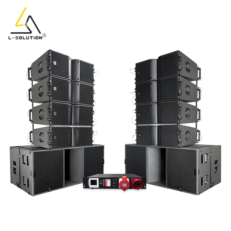 Professional Outdoor 10 Inch Dual Active Line Array Speaker System