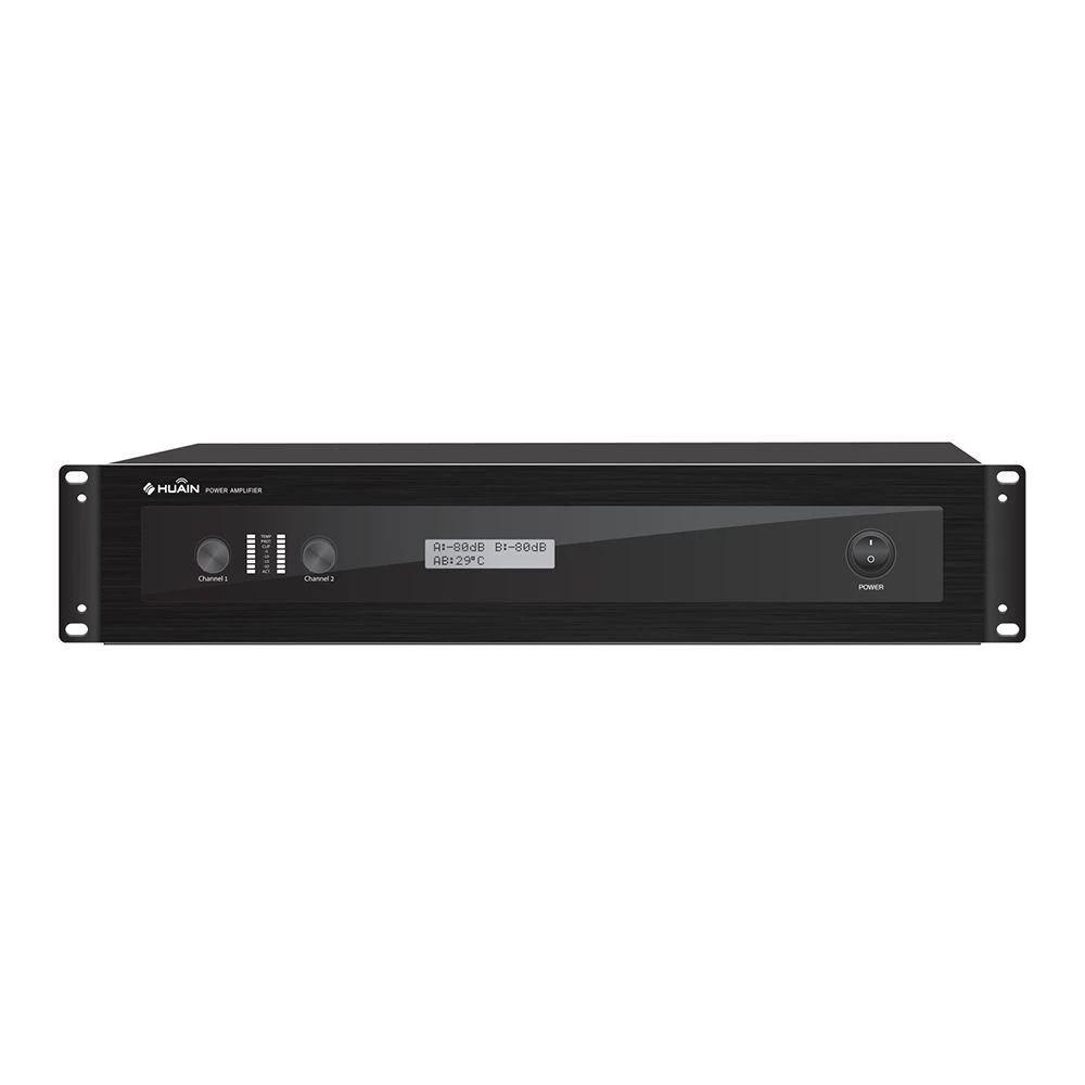 Professional Stereo Power Amplifier for Passive Speaker Meeting Room Sound System