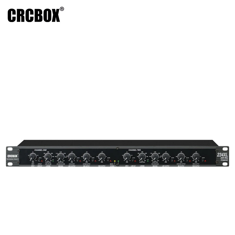 Professional Stereo Speaker Audio 2/3/4 Way Crossover 234XL