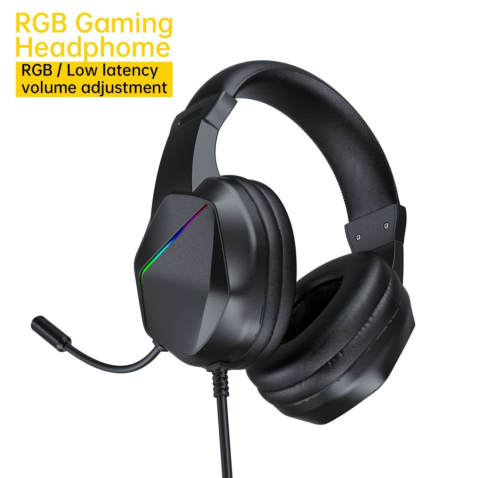 Professional Surround Sound Gaming Headphones Over-Ear Breathable Comfort Gamer Headset
