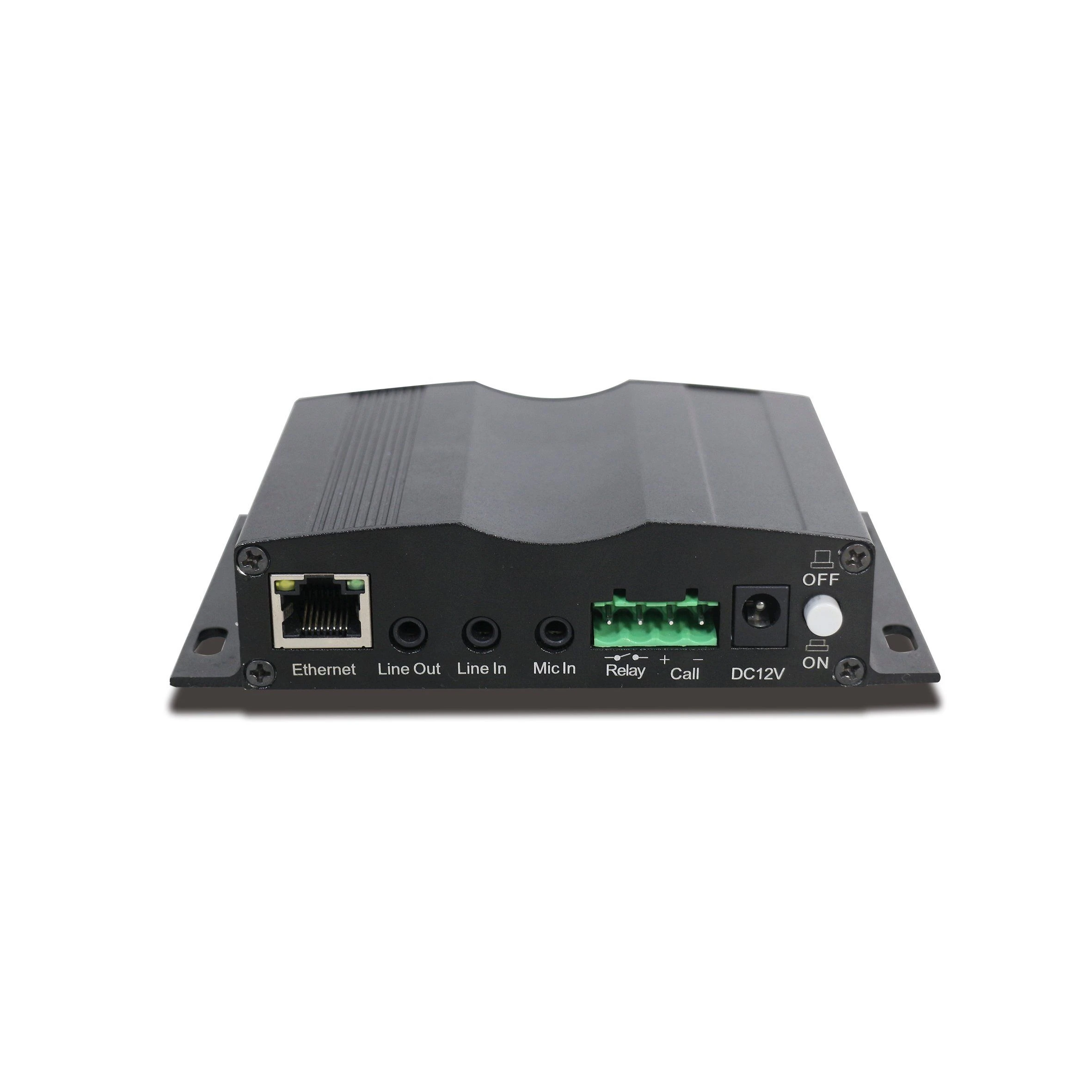 Professional TCP/IP Network Audio Terminal Audio Encoder and Decoder to Transmit Audio Signal to All Devices in The Network