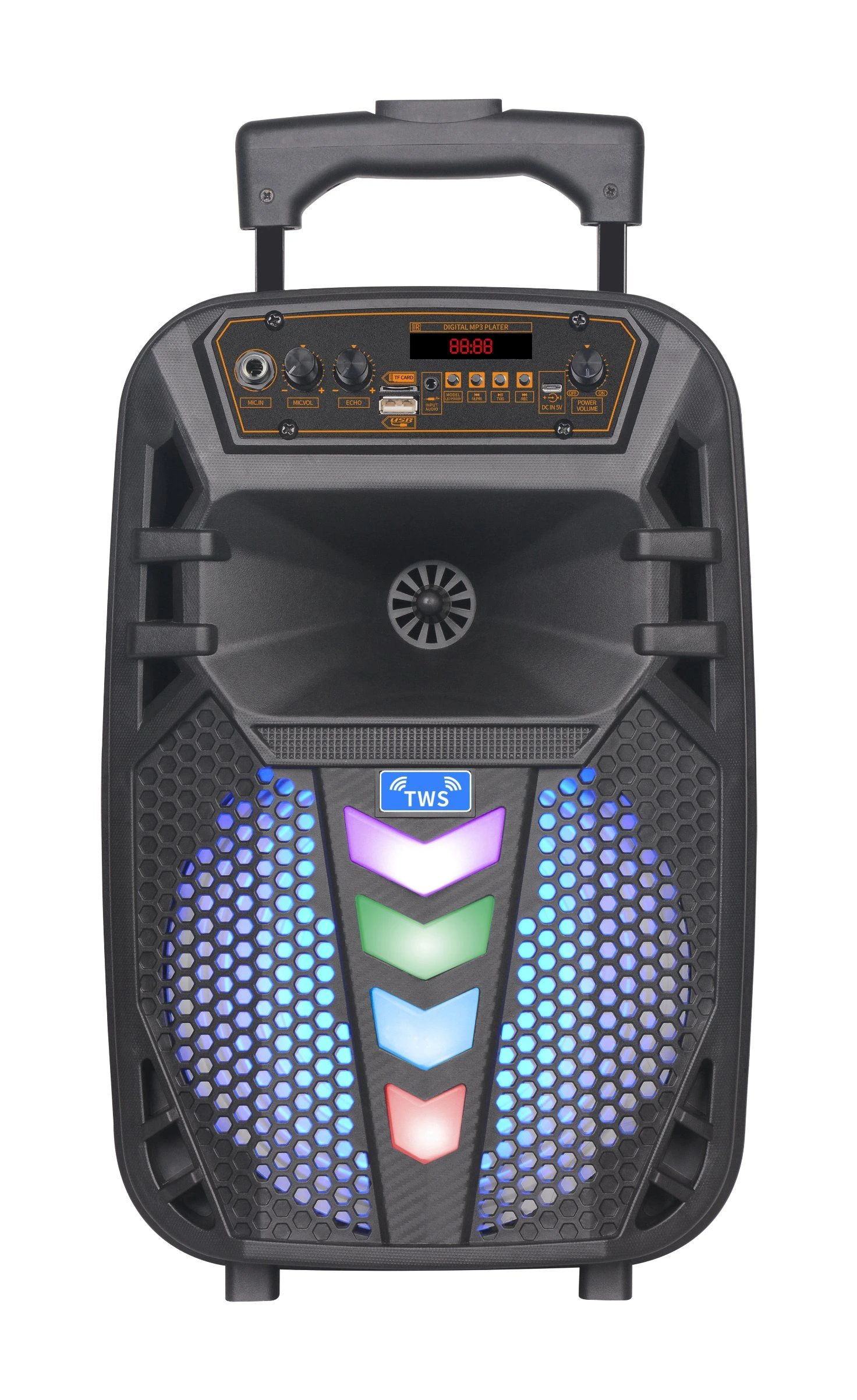 Professional Wireless Speakers with Mic Guitar AMP