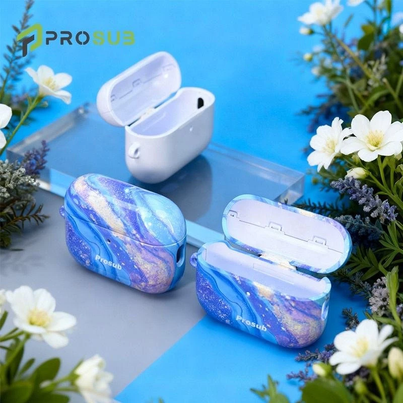 Prosub Factory Wholesale Headphone Customized Blank Sublimation for PRO 3 Case Coated PC Sublimation Earphone Shockproof Protective Cover