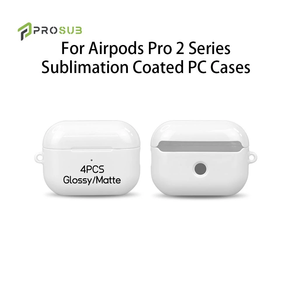 Prosub Sublimation DIY Custom Design Earphone Case for Airpods PRO 2 Glossy/Matte